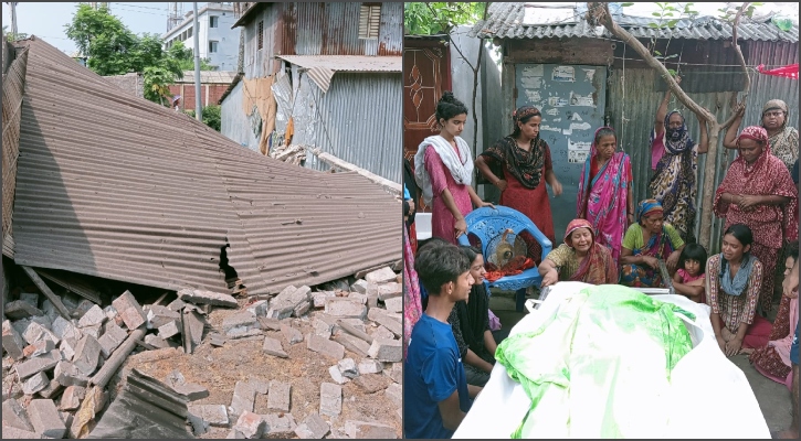 গোপালগ‌ঞ্জে রাইস মিলের বয়লার বিস্ফোরণে বাবার পরে শিশুকন্যার মৃত্যু